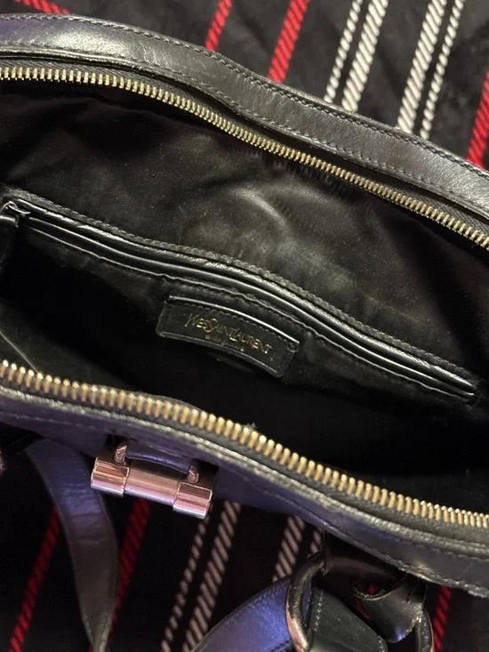 Yves Saint Laurent Vintage Leather Purse Y2K - Picture 8 of 11